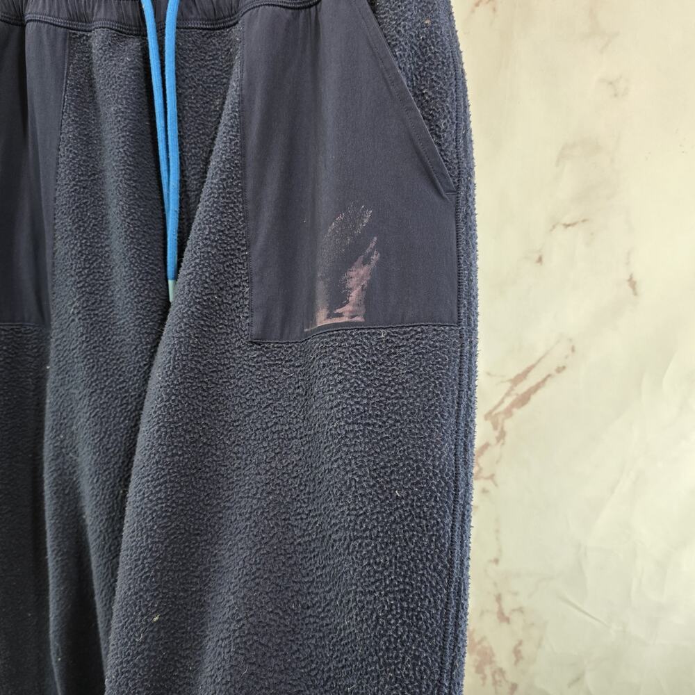 Cotopaxi Pants Womens Medium Joggers Navy Blue Fleece Crop Abrazo - Picture 12 of 14